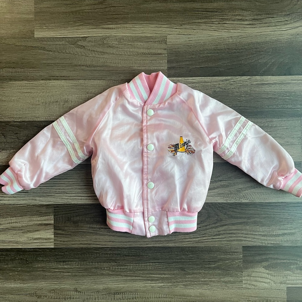 Disney Minnie Mouse girls 2t vintage chalkline jacket pink